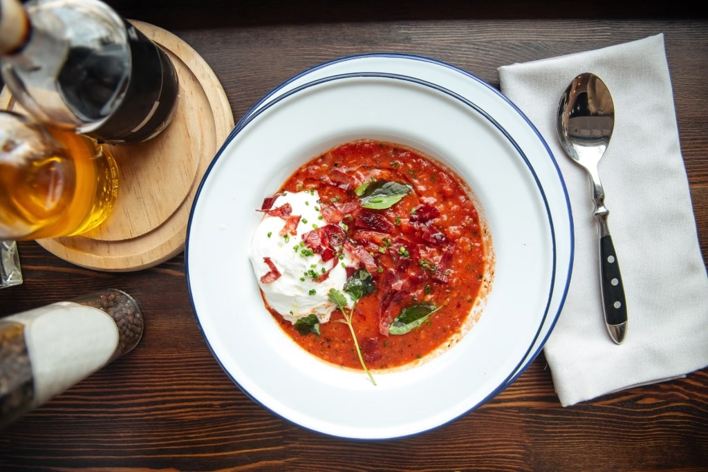 Plate of Pappa al pomodoro