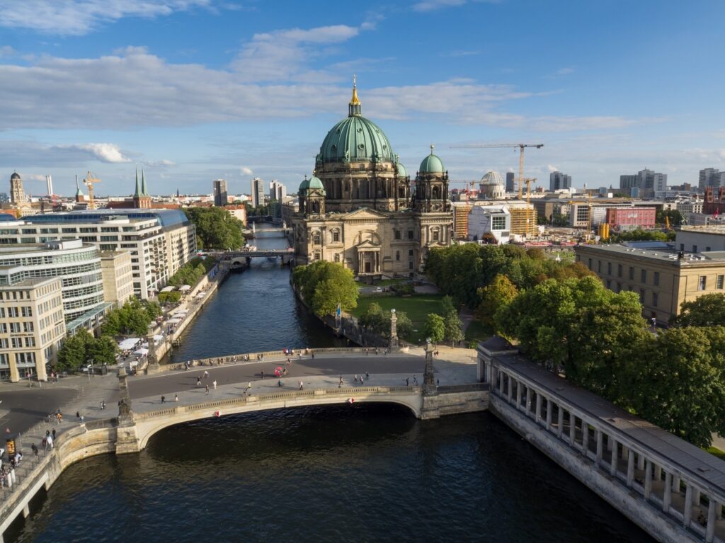 Berlin, one of the most modern cities in the world