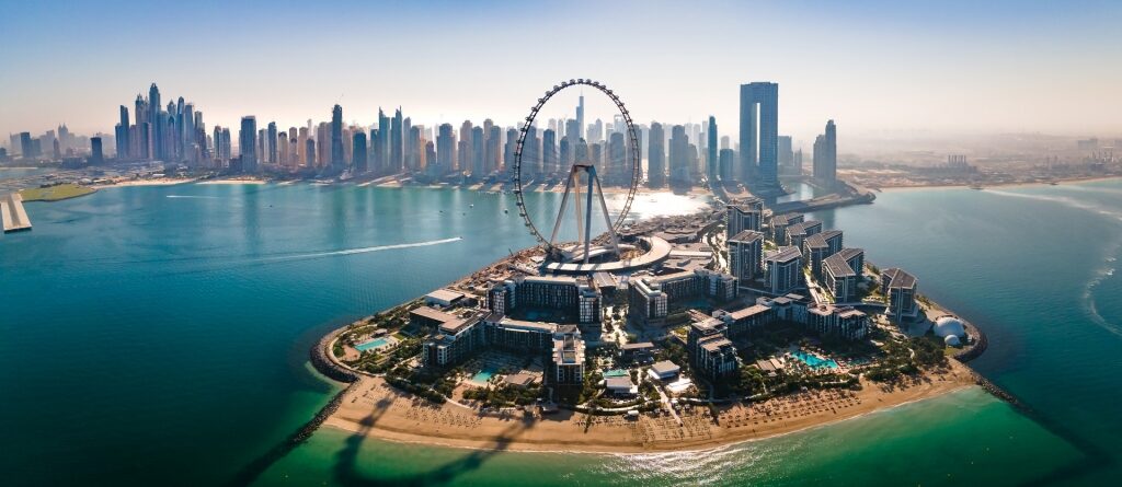 Beautiful view of Dubai Marina, United Arab Emirates