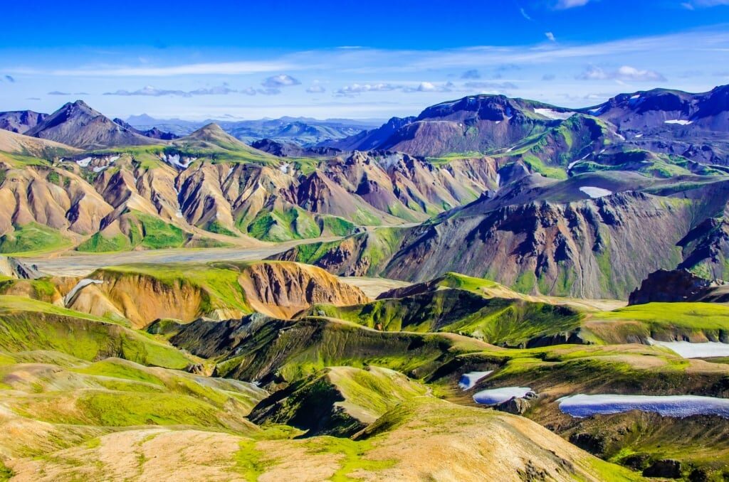 Landmannalaugar, one of the best mountains in Iceland