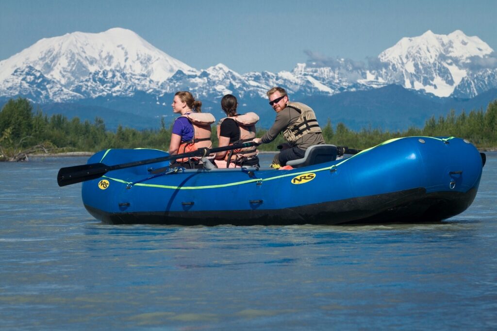 Talkeetna River, one of the best river rafting in Alaska