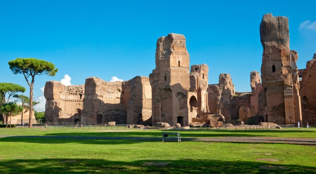 Historic site of Baths of Caracalla