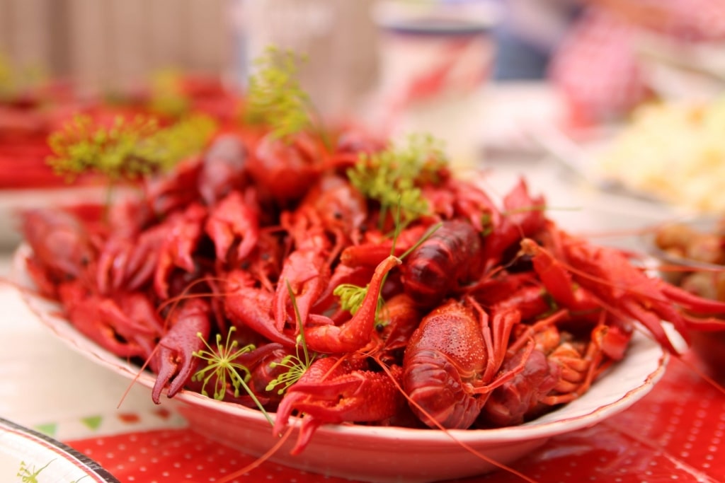 Platter of Crayfish