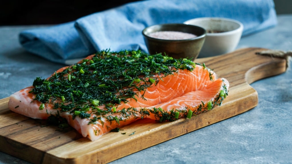 Scandinavian food - Gravlax