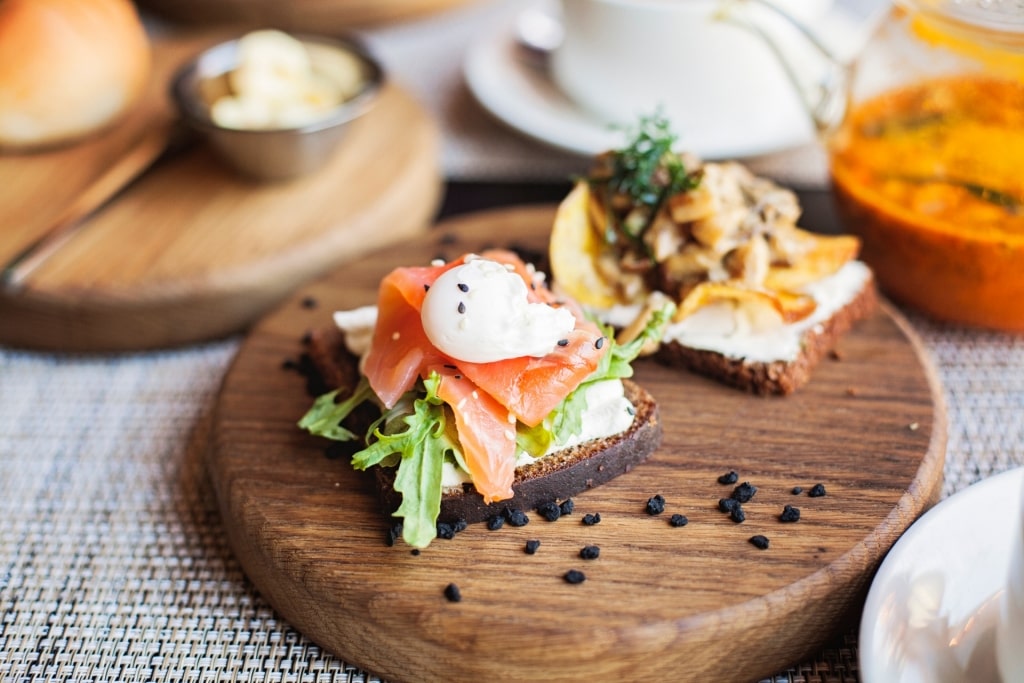 Plate of Smørrebrød