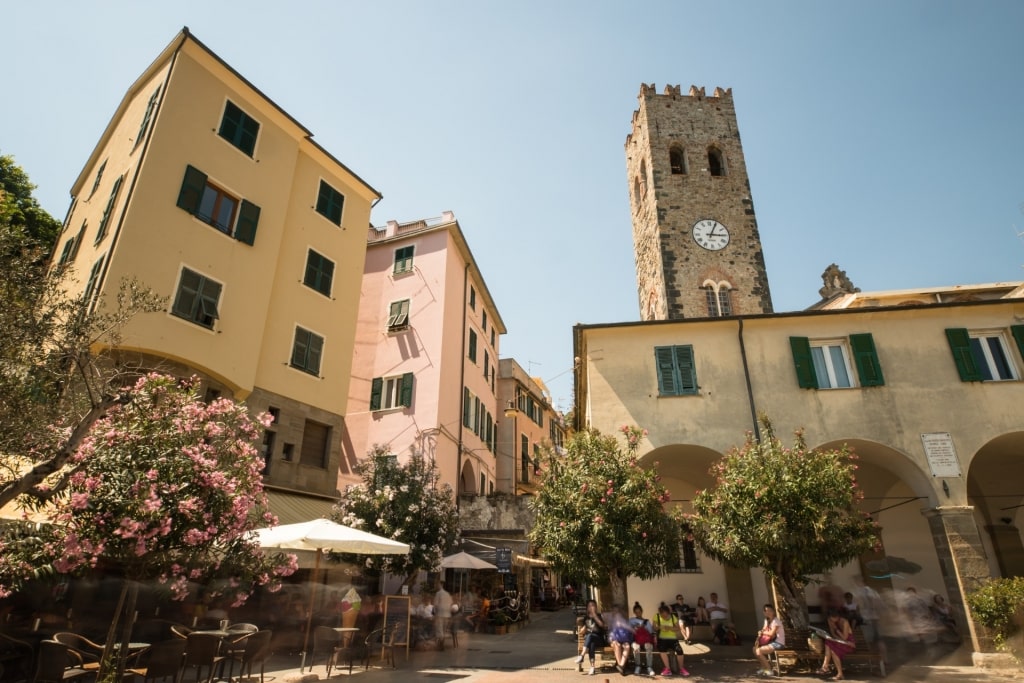 Street view of Monterosso al Mare