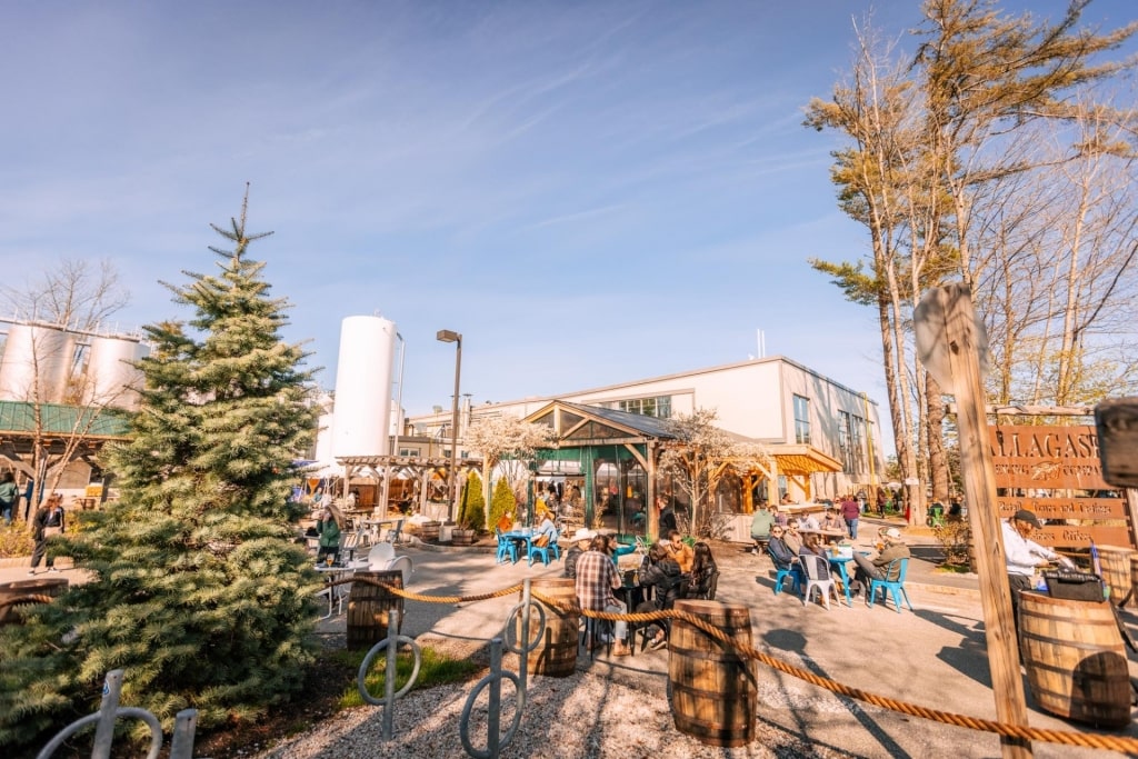 View of Allagash Brewing Company