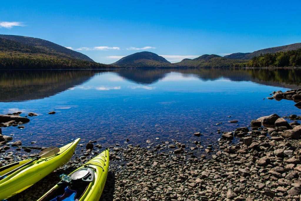 Eagle Lake in Acadia National Park