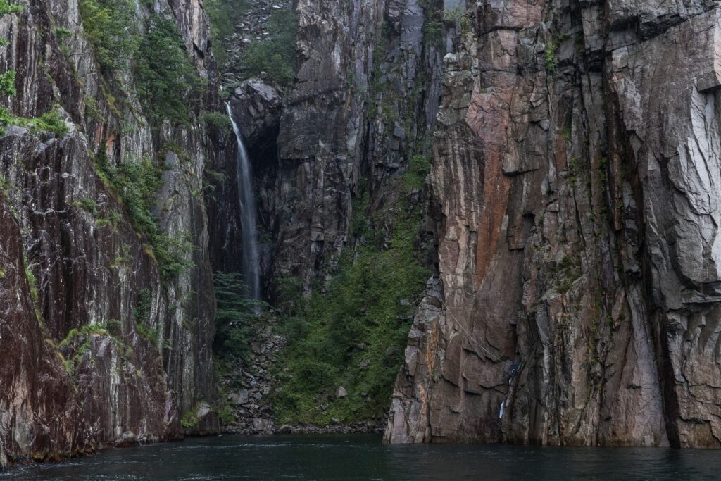 Waterfall in Lysefjord