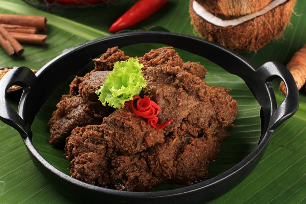 Plate of Rendang