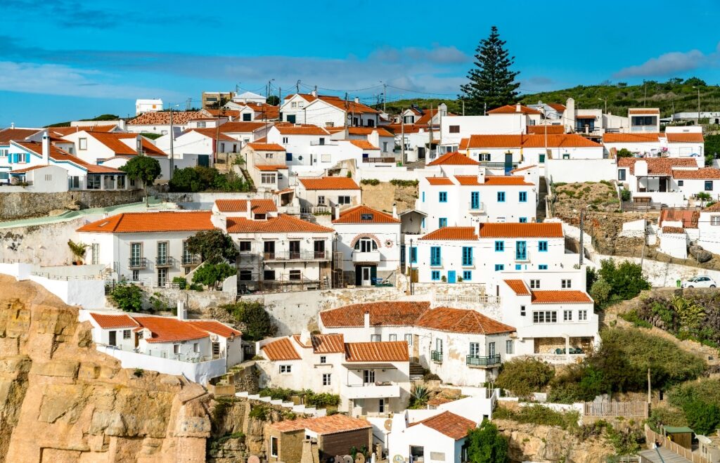 Whitewashed houses in Azenhas do Mar