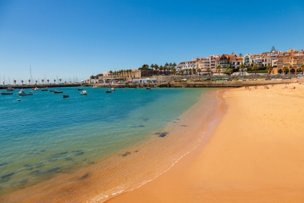 Golden sands of Cascais