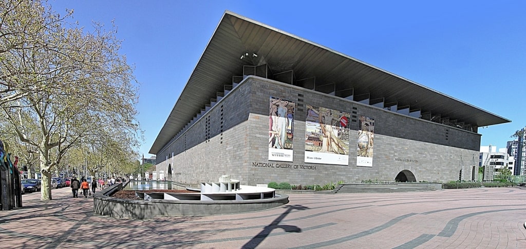 Exterior of National Gallery of Victoria