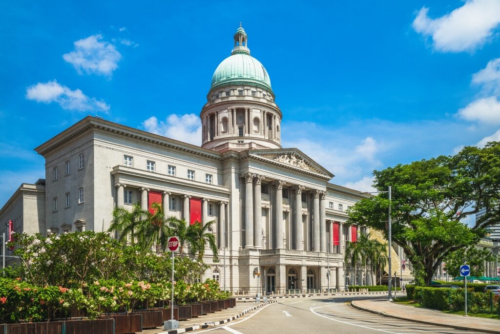 Exterior of National Gallery, Singapore