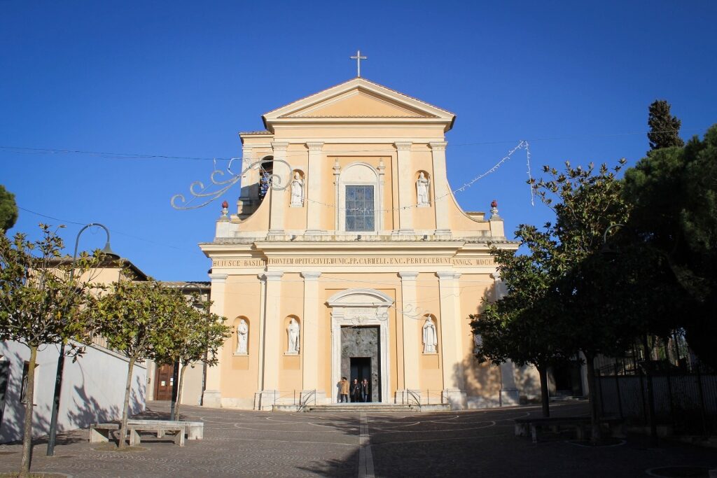 Exterior of Basilica of San Valentino, Terni