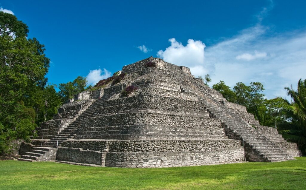 Historic ruins of Chacchoben Ruins, Near Costa Maya