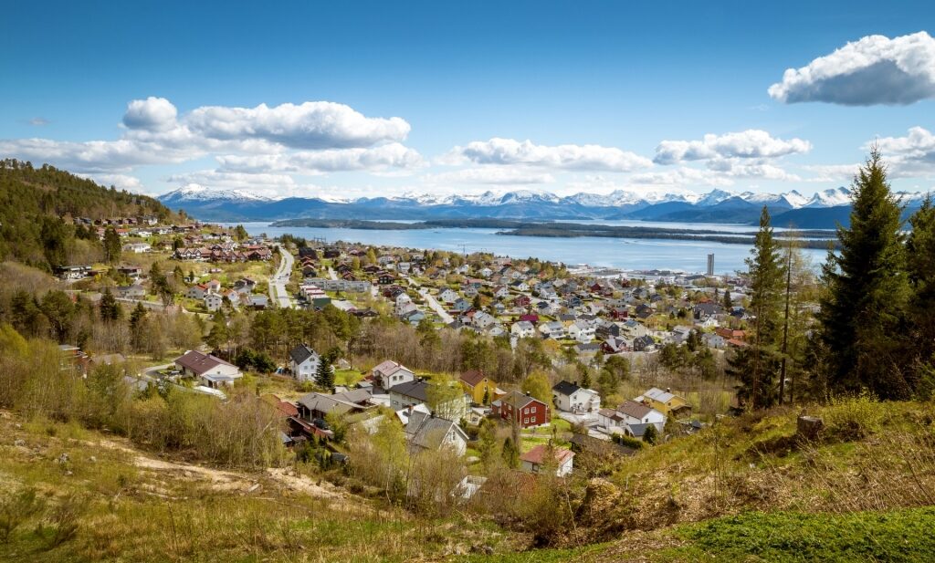 Aerial view of Molde