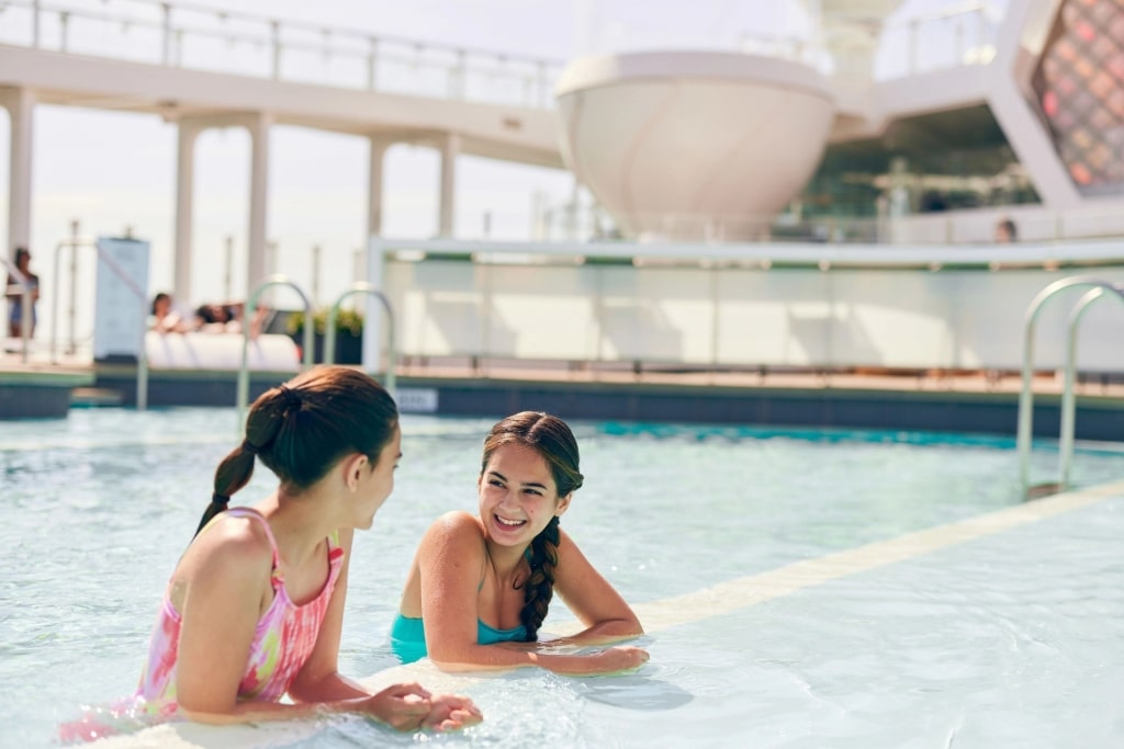 Pool aboard Celebrity Beyond