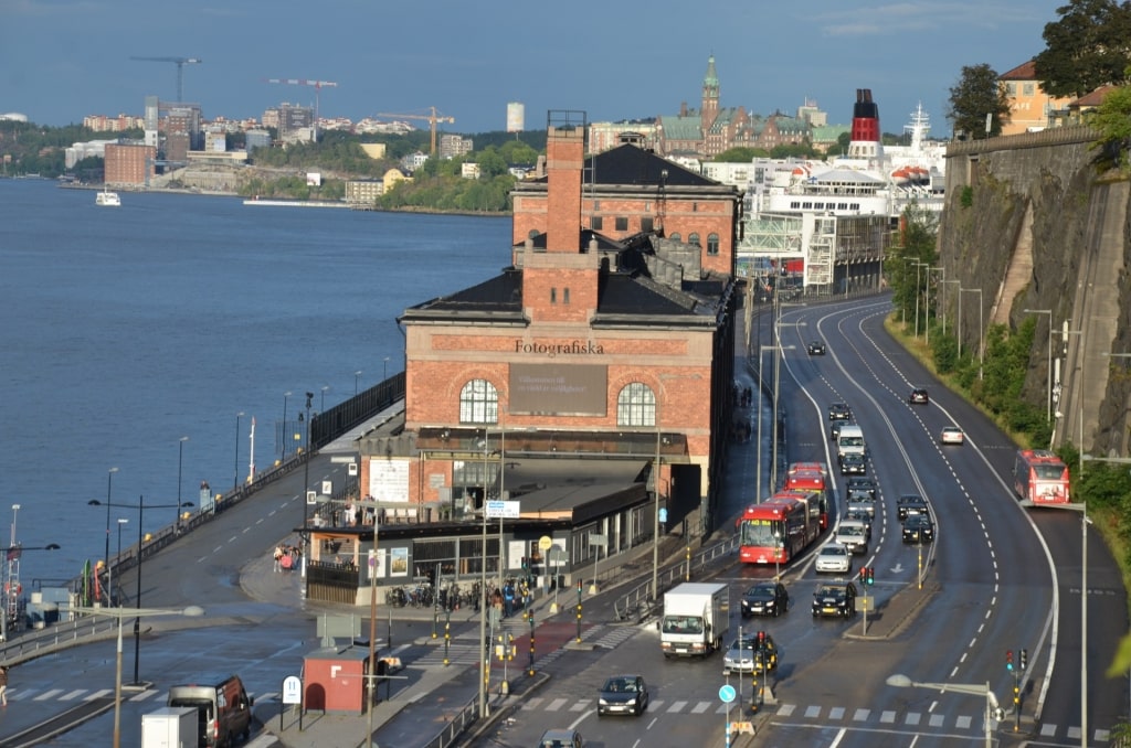 Aerial view of Fotografiska