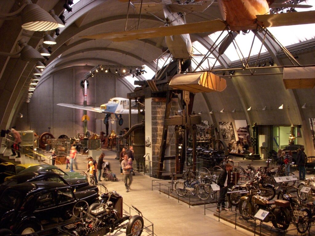 Interior of Tekniska Museet