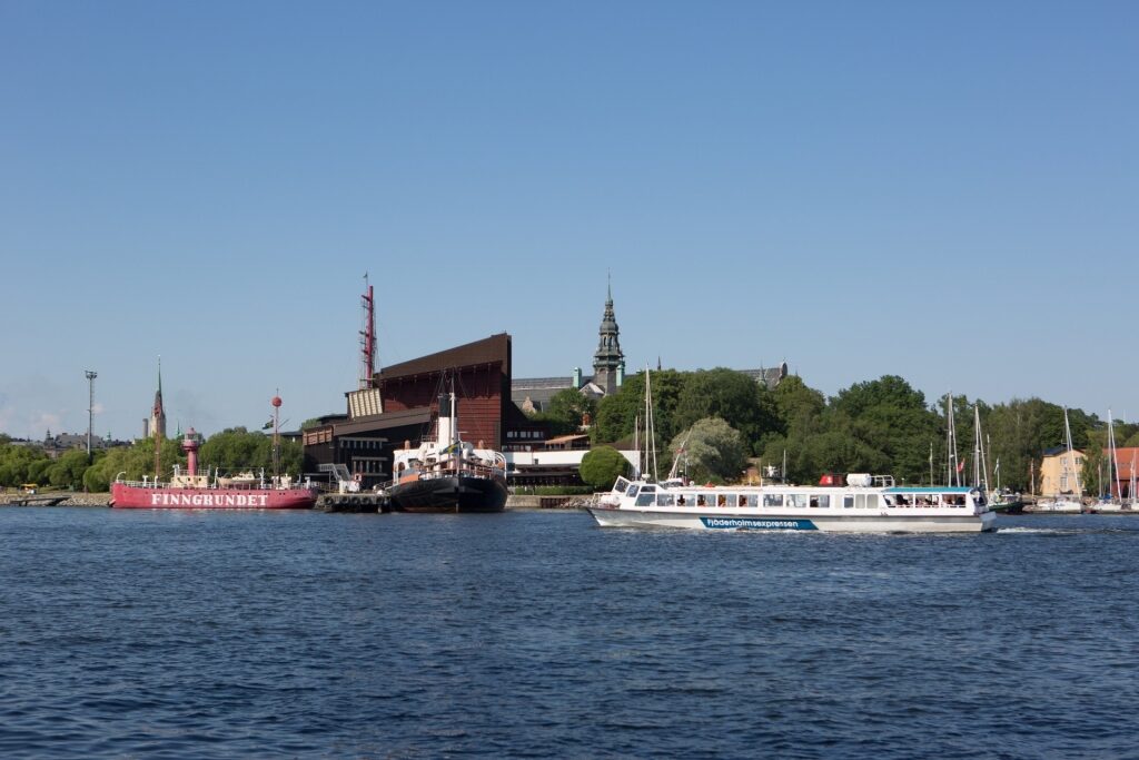 Waterfront view of Vasa Museum