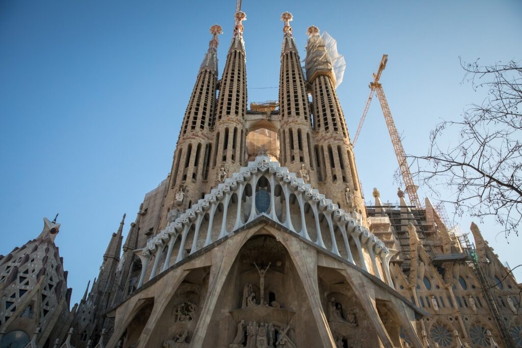 Sagrada Familia Towers, one of the best views in Barcelona