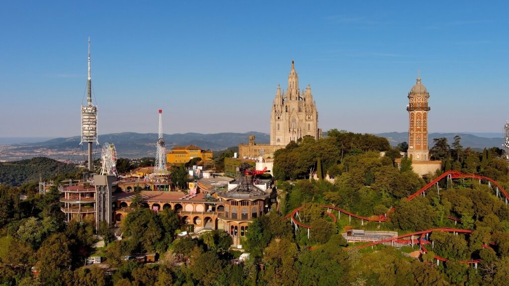 View from Tibidabo Viewpoint