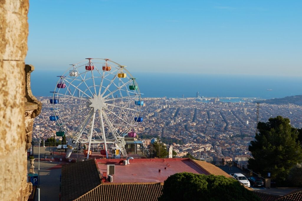View from Tibidabo Viewpoint