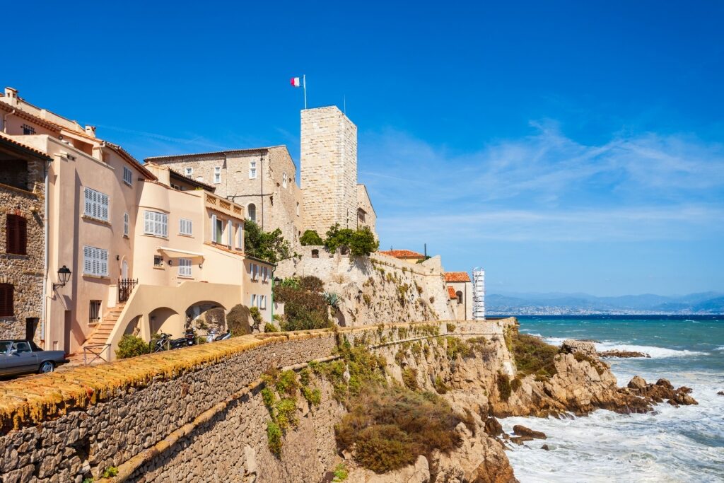 View of Picasso Museum, Antibes