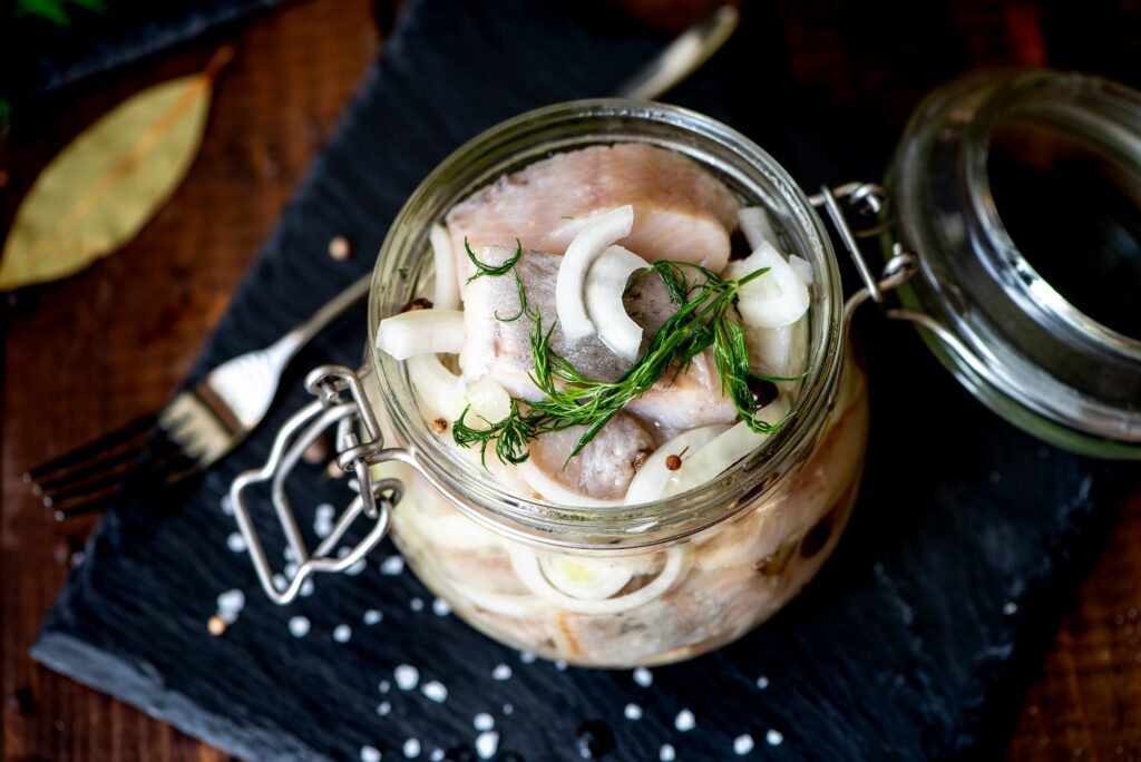 Copenhagen food - Pickled herring