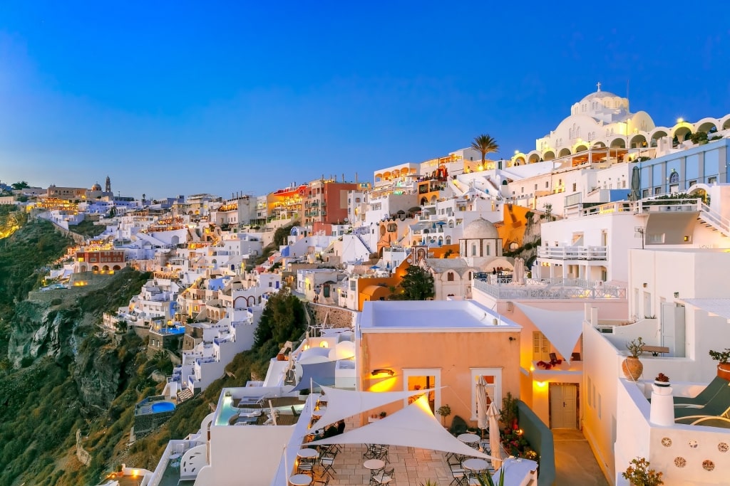 Houses in Fira