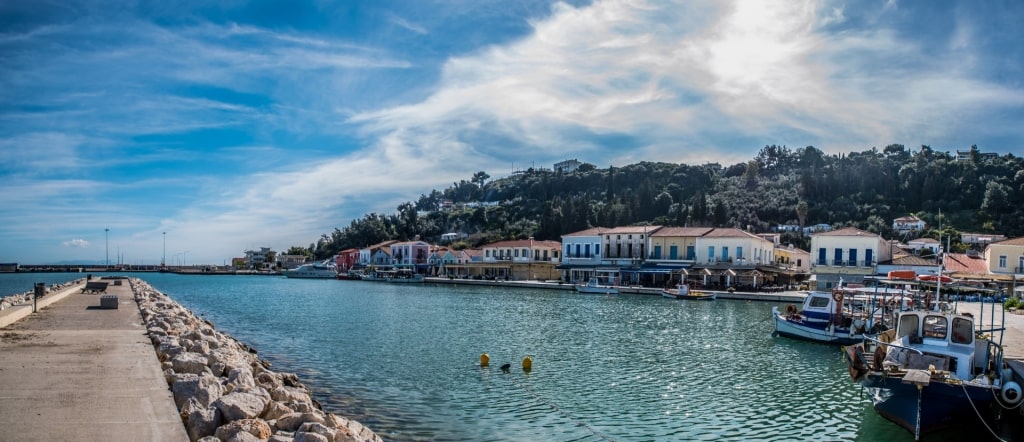 View of Katakolon Port