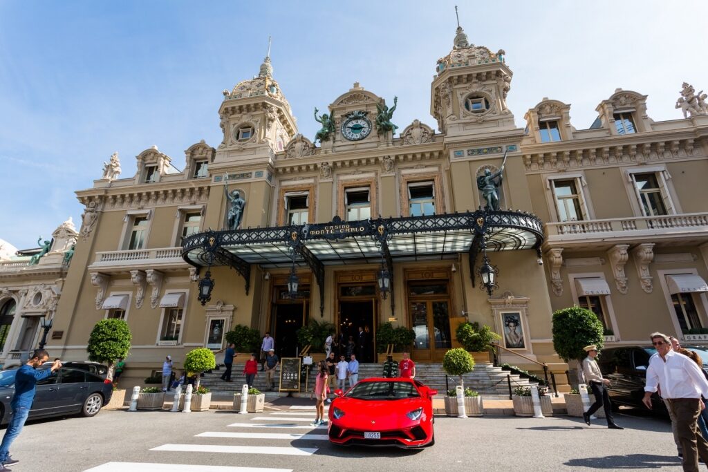 Exterior of Monte Carlo Casino, Monaco