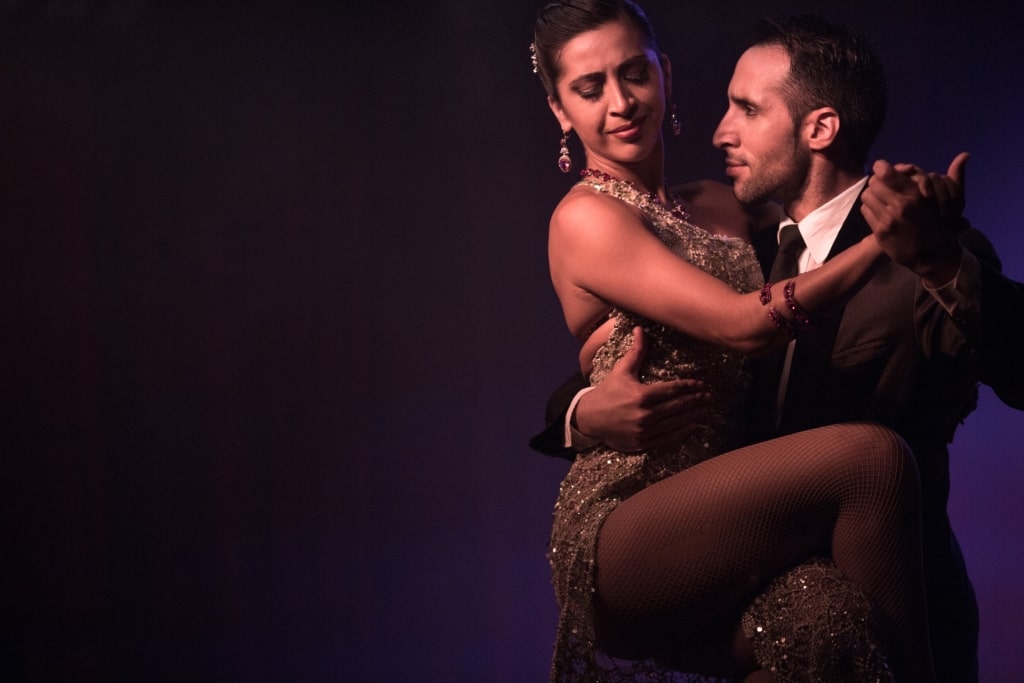 Tango dance in Buenos Aires, Argentina