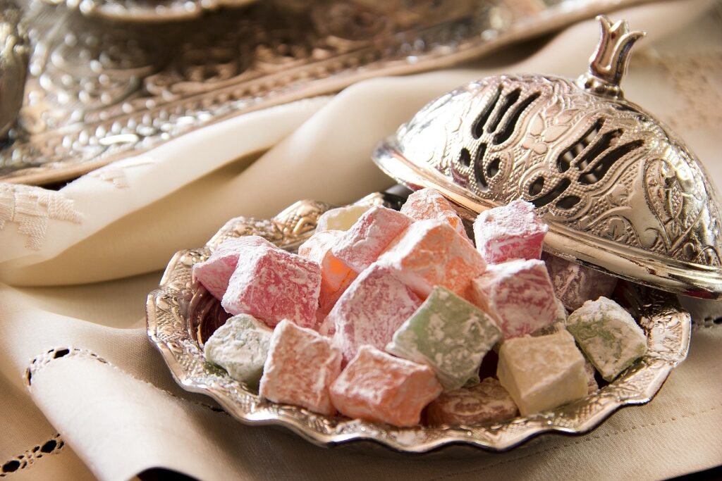 Plate of Turkish Delight
