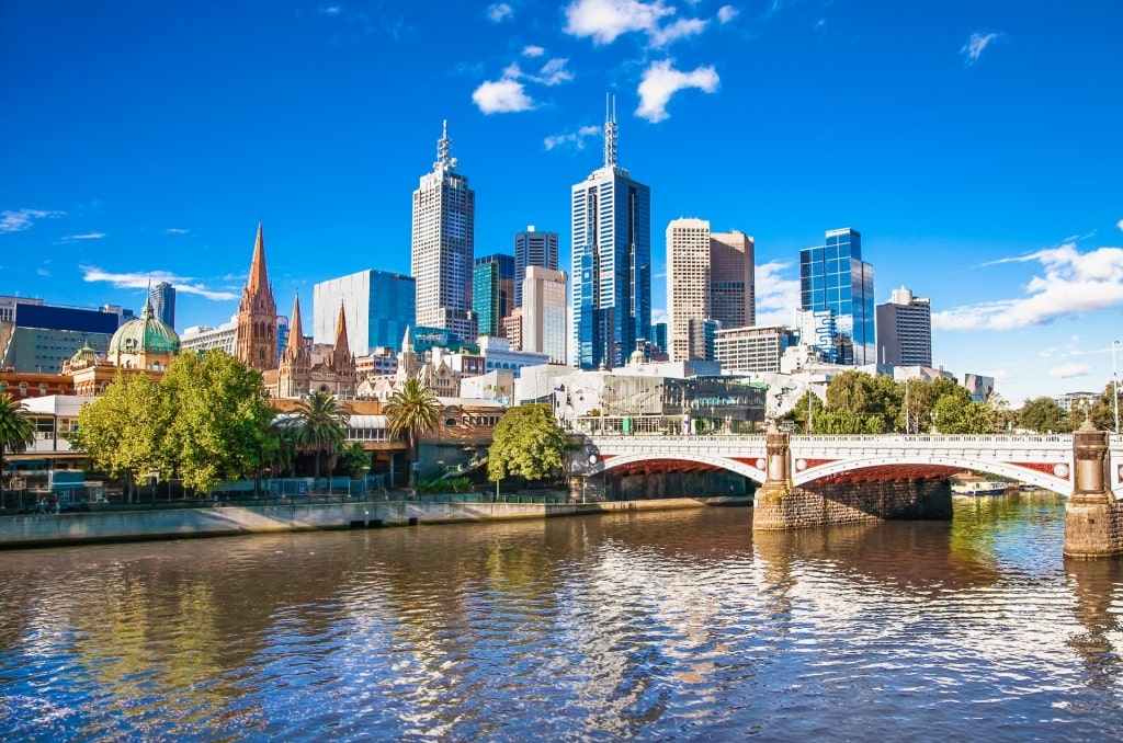 View of Melbourne, Australia