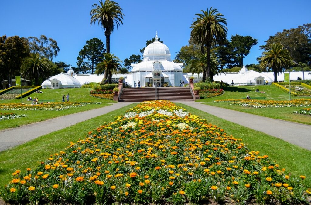 View of Golden Gate Park in San Francisco, California