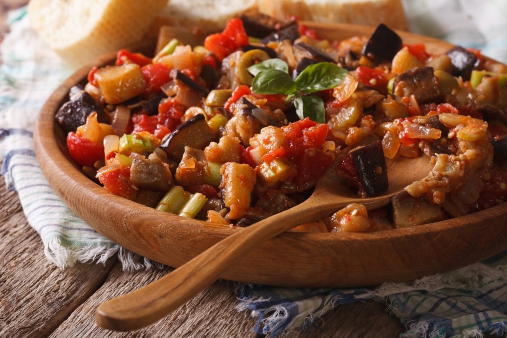 Plate of Caponata