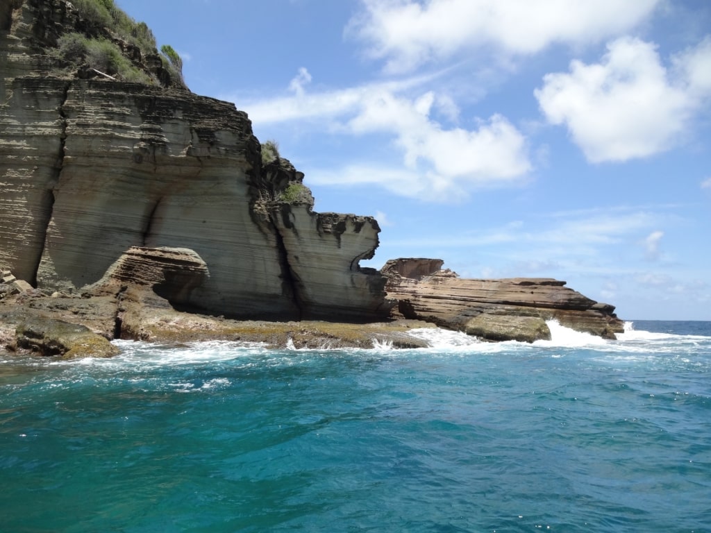 Beautiful rock formations of the Pillars of Hercules