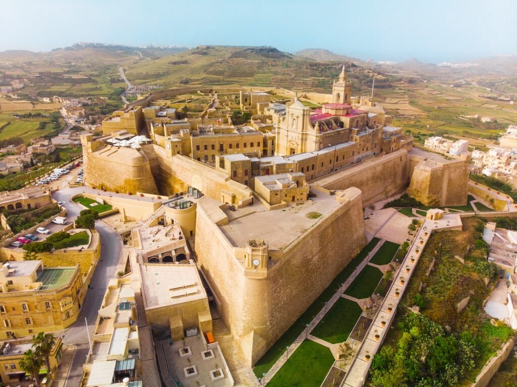 Fortified capital of Gozo