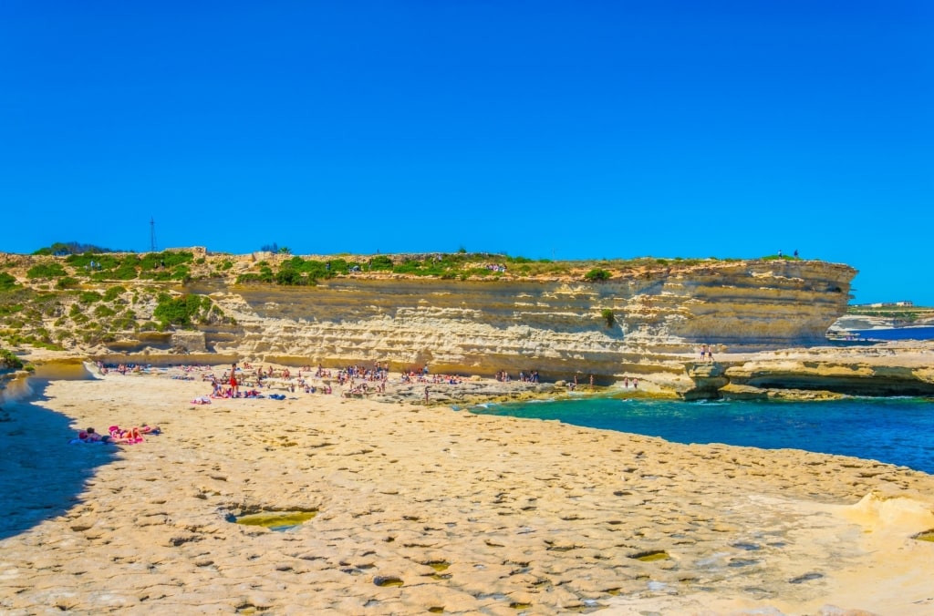 View of St. Peter's Pool, Marsaxlokk