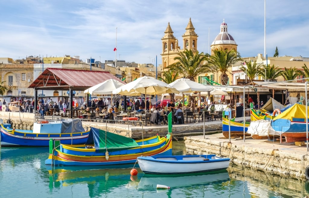 Waterfront of Marsaxlokk