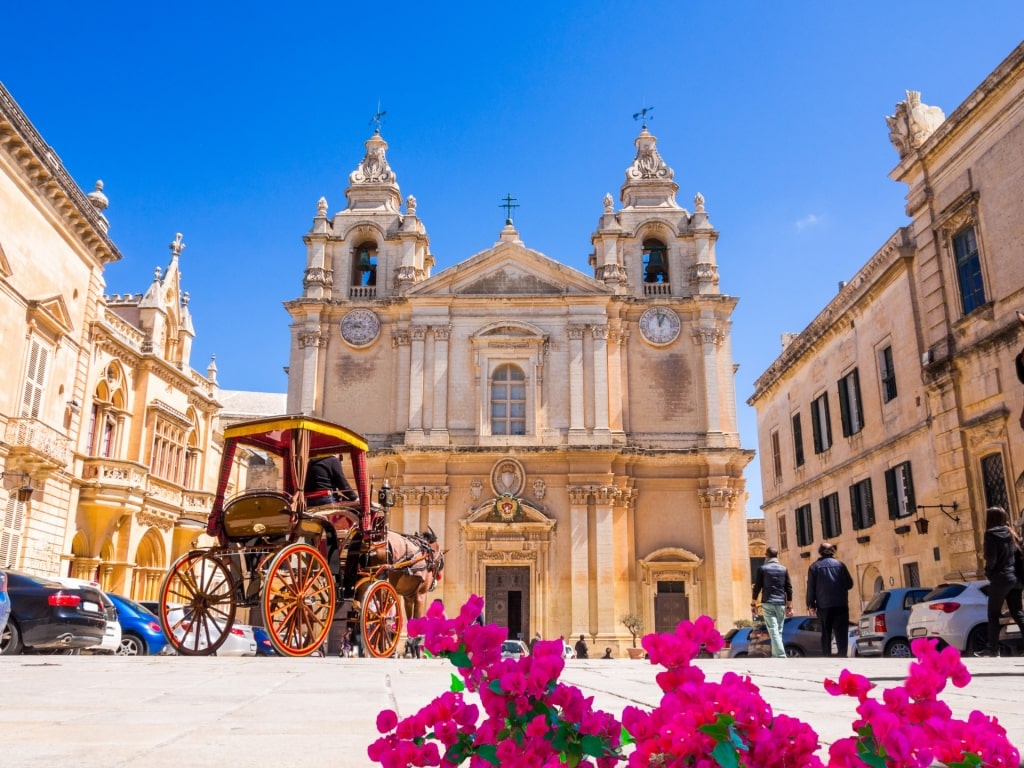 Street view of Mdina