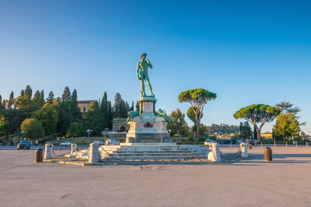 Landscape of Piazzale Michelangelo