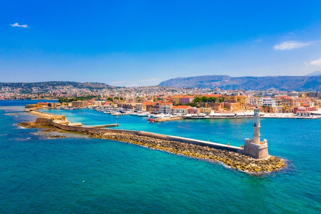 Waterfront of Chania, Crete