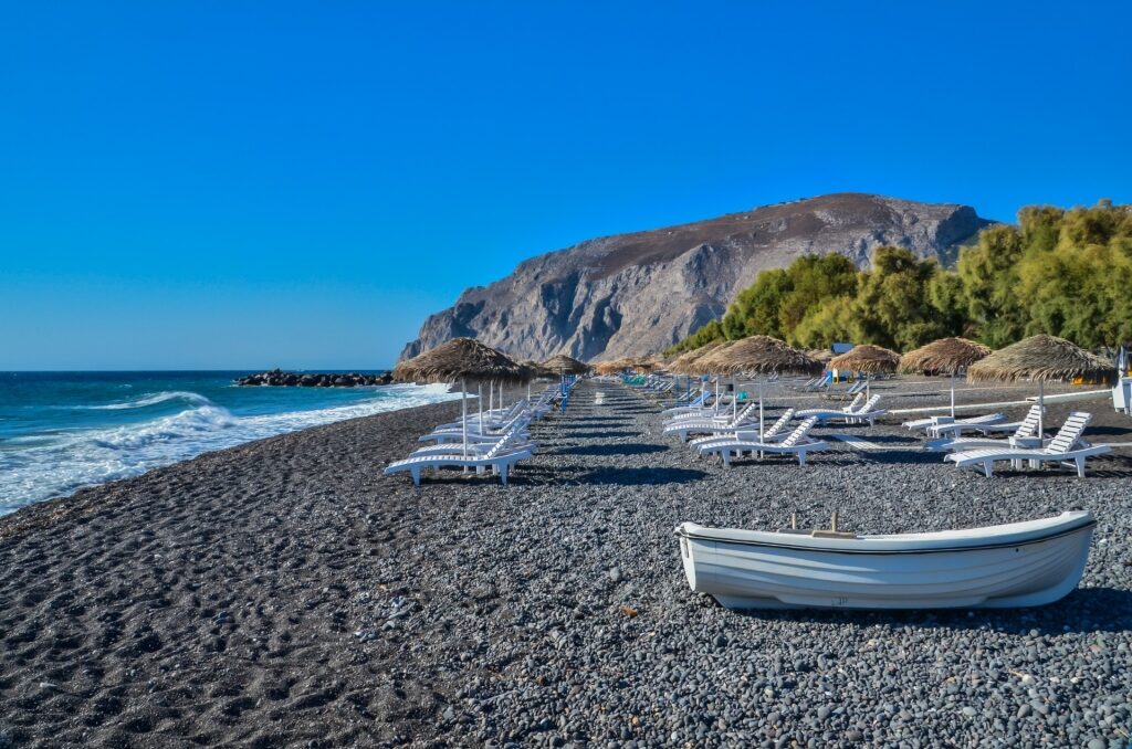 Santorini, one of the best Greek islands for beaches