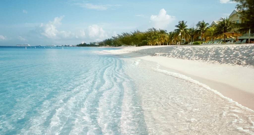 Clear waters of Seven Mile Beach, Grand Cayman