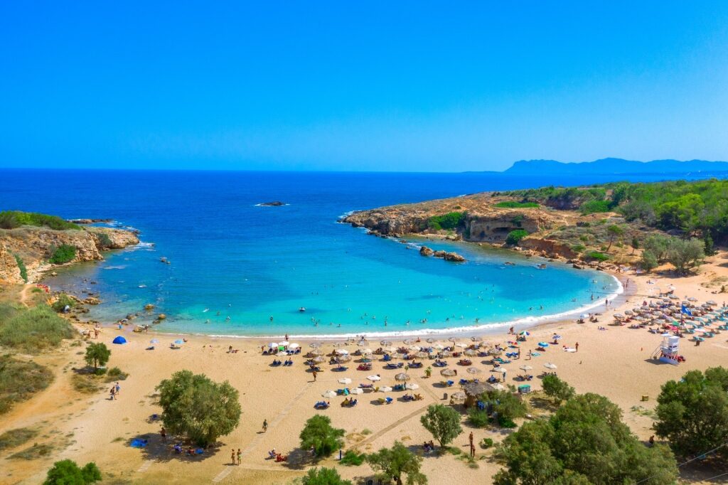 Agii Apostoloi, one of the best Crete beaches