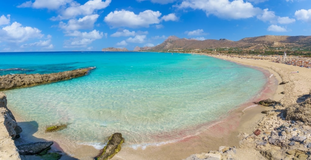 Sandy beach of Falasarna Beach, Falasarna