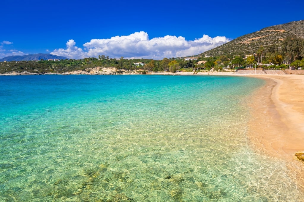 Clear water of Marathi Beach, Akrotiri Peninsula